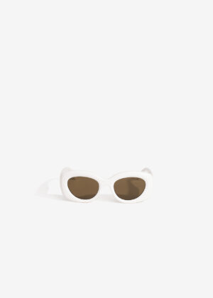 Gafas de Sol 476 retro blanca