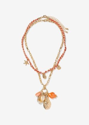 Collar 4034 Doble Coral