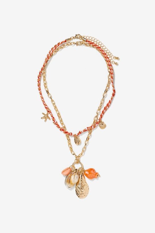 Collar 4034 Doble Coral