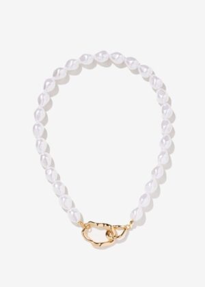 Collar 4010 Perlas corto