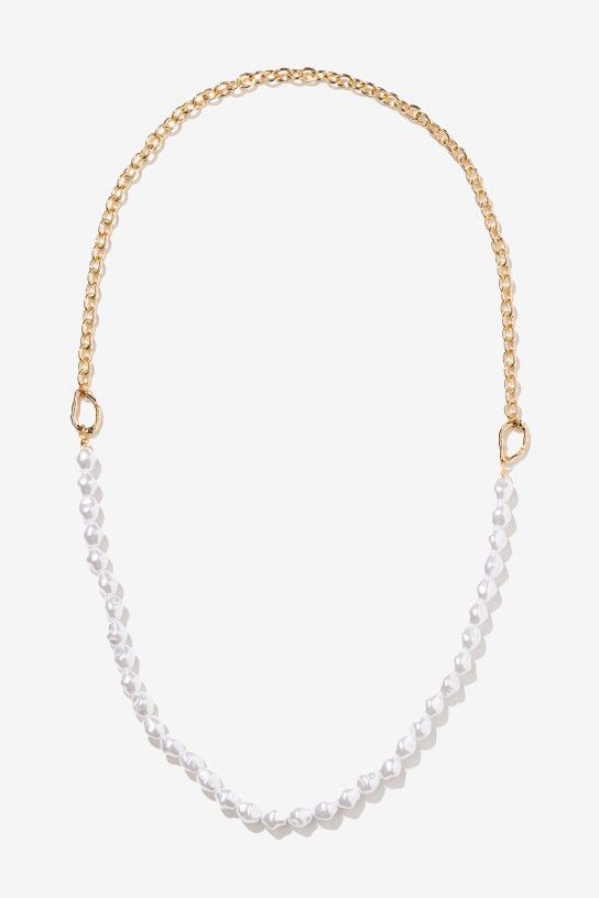 Collar 4016 Perlas largo