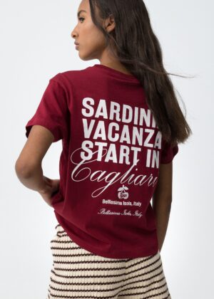 Camiseta MONTECARLO burdeos