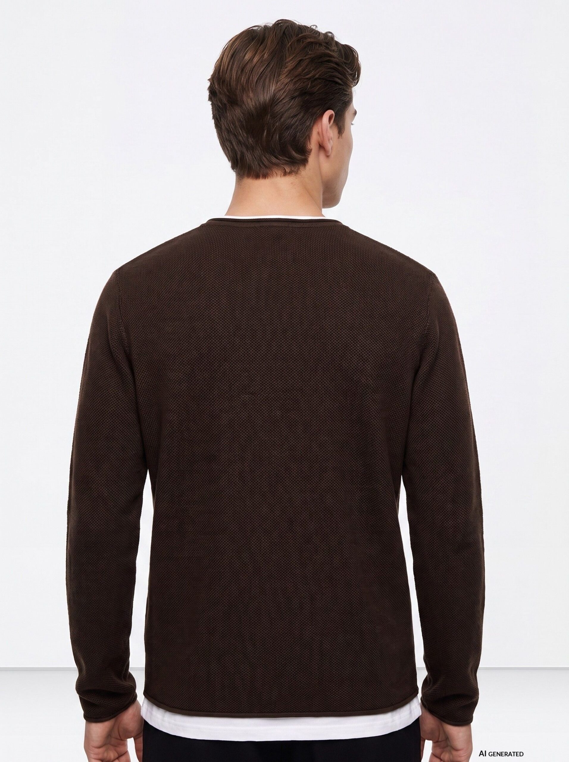 Jersey ALABASTRO chocolate - Imagen 3