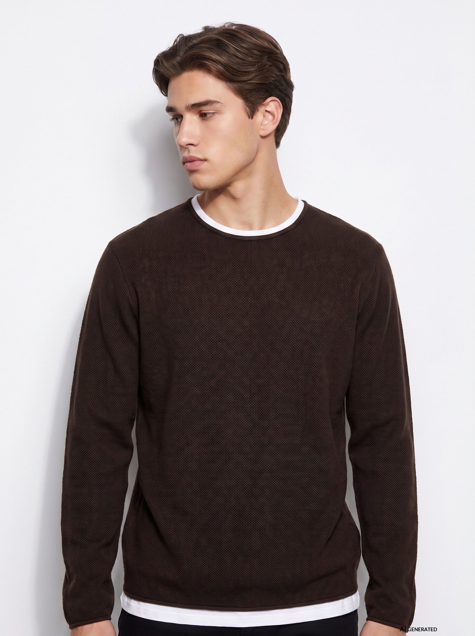 Jersey ALABASTRO chocolate - Imagen 4