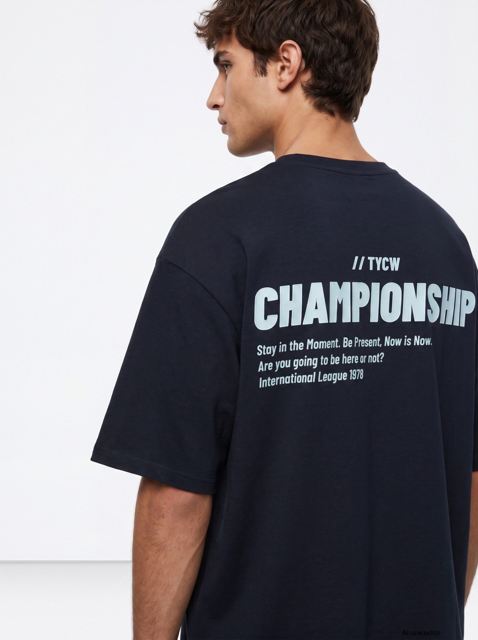 Camiseta ADRIEL marino - Imagen 2