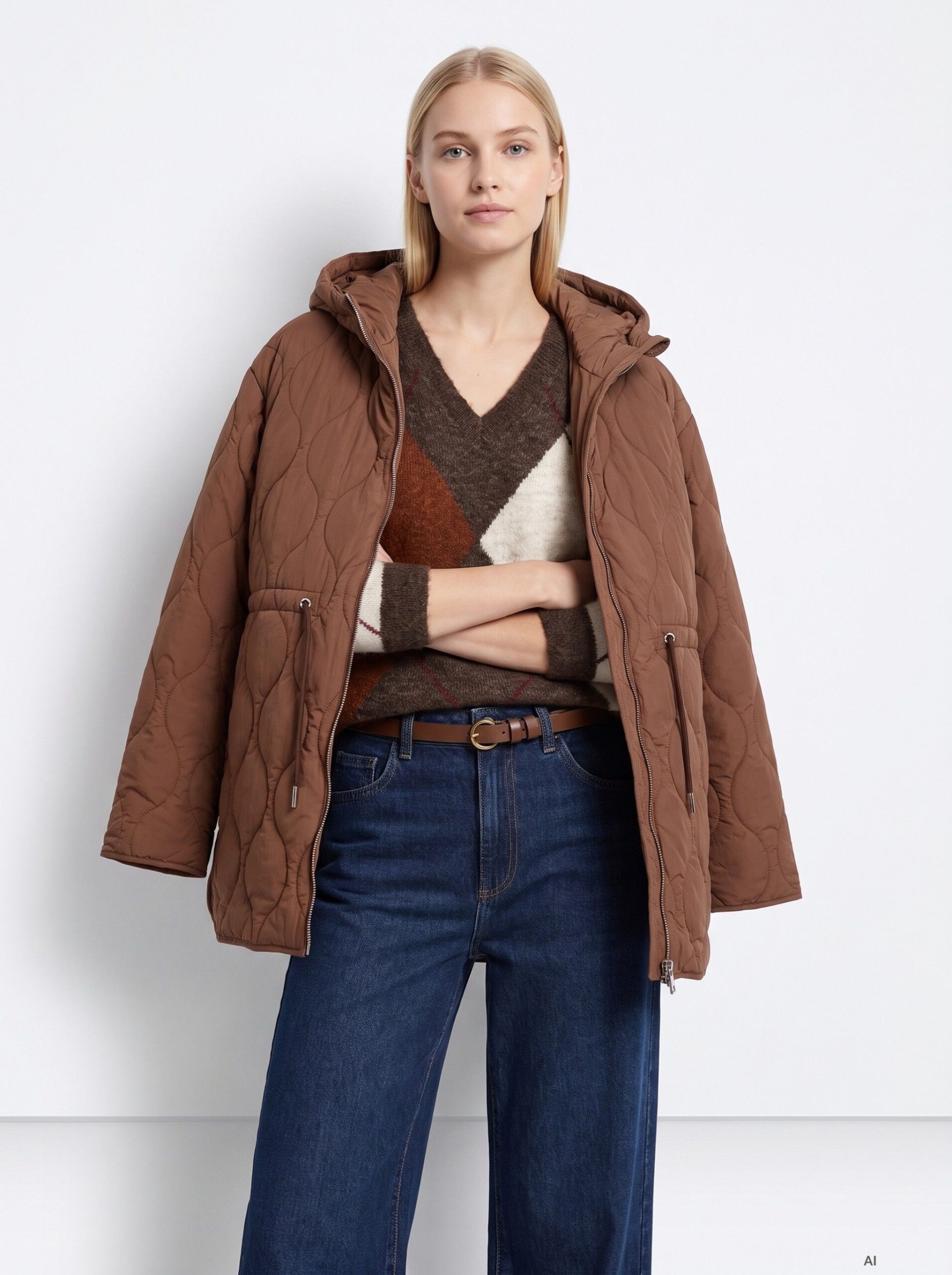 Chaqueta LEA marrón